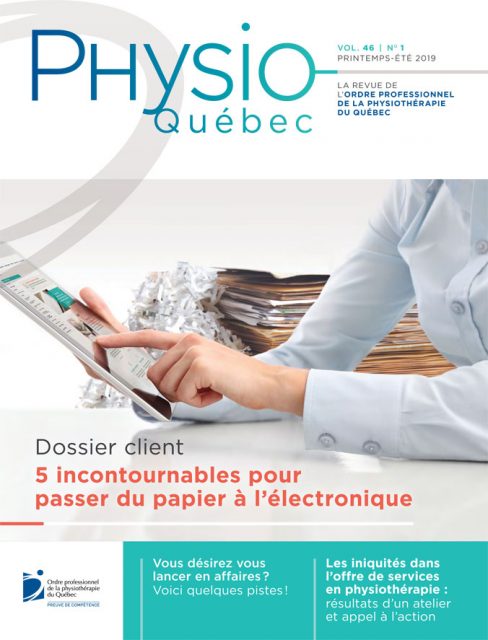 Physio-Québec Printemps / été 2019