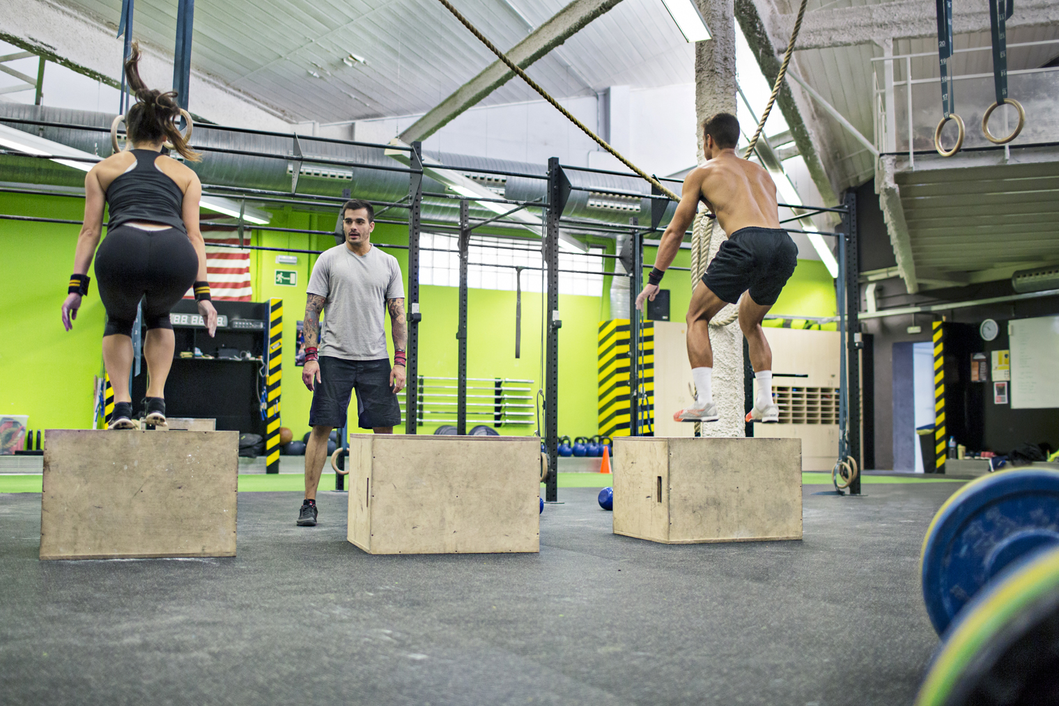 CrossFit et physiothérapie : entraineur 