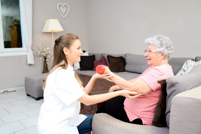 Physiothérapie a domicile chez les personnes âgées